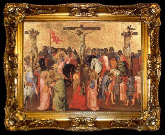 framed  GADDI, Agnolo The Crucifixion, ta009-2